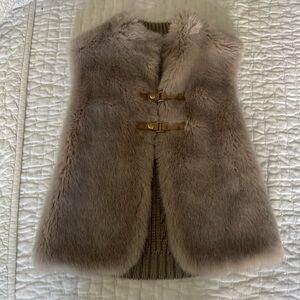 Mayoral faux fur vest